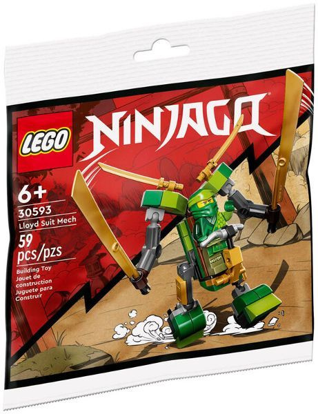 Конструктор LEGO Ninjago 30593 Механизированный костюм Ллойда #1