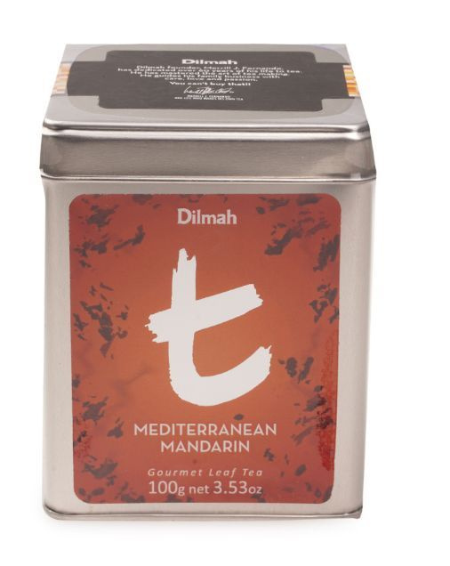 Чай чёрный Средиземноморский мандарин листовой, Dilmah, 100 г, Шри-Ланка  #1