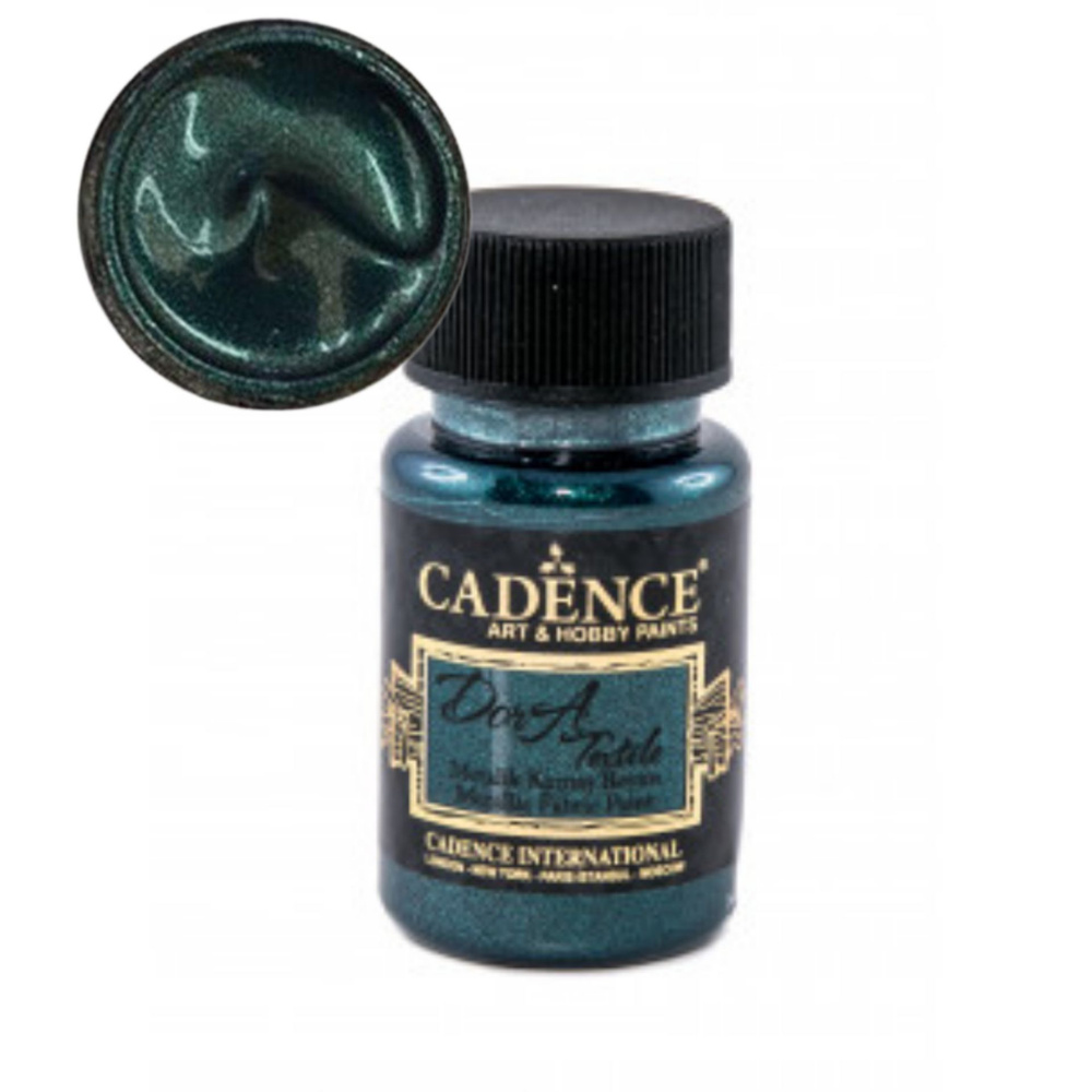 CADENCE. ART & HOBBY PAINTS Краска для ткани 1 шт., 50 мл./ 85 г. #1