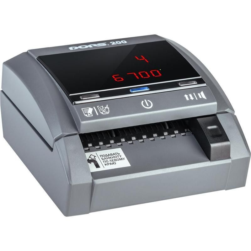 Автоматический детектор банкнот DORS 200 (RU) #1