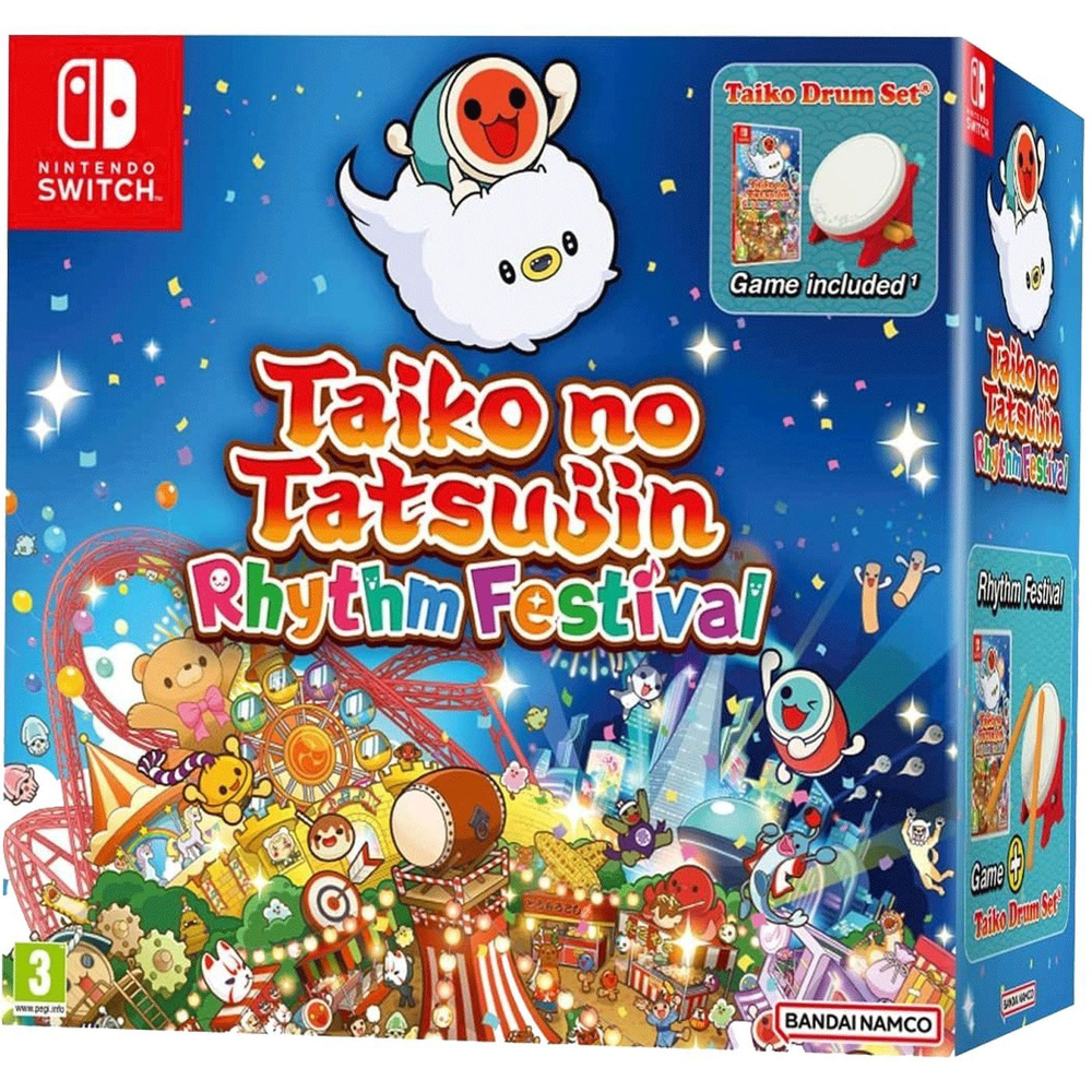 Игра Taiko no Tatsujin Rhythm Festival (Nintendo Switch, Английская версия)  купить по низкой цене с доставкой в интернет-магазине OZON (957292783)