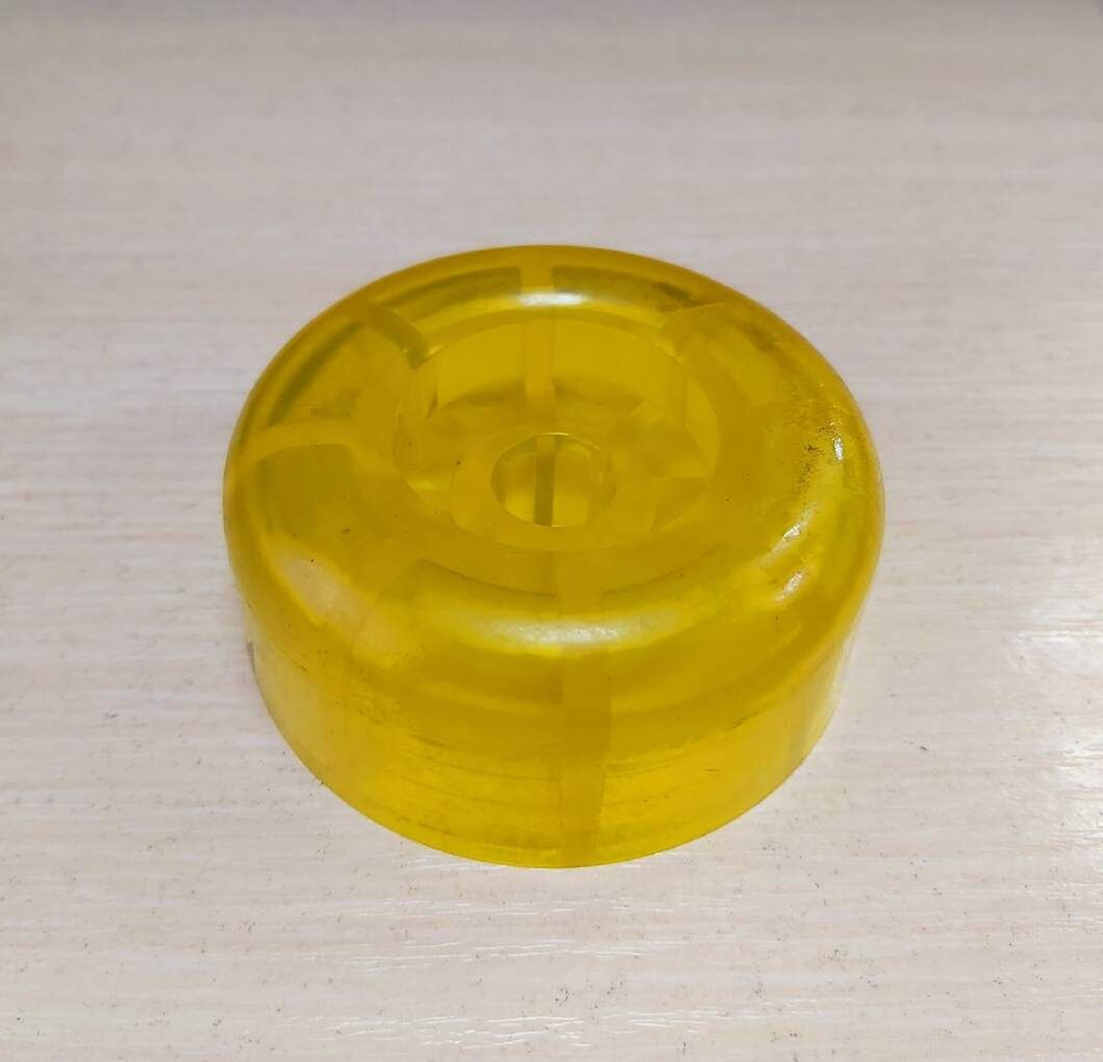 Пробка носового ролика прицепа L 30, D 73  14,5 мм, желтая #1