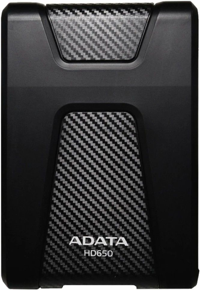 ADATA 2 ТБ Внешний жесткий диск HD650, USB 3.2 Gen1, (AHD650-2TU31-CBK), черный  #1