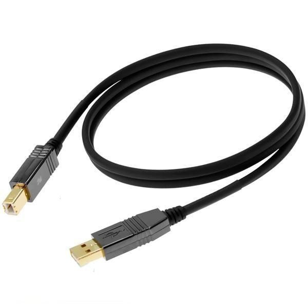 Real Cable Аудиокабель USB 2.0 Type-A/USB 2.0 Type-B, 2 м, черный #1