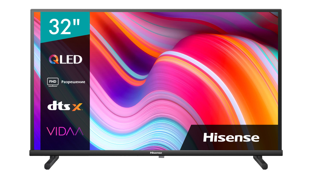 Hisense Телевизор 32A5KQ 32.0" Full HD, черный #1