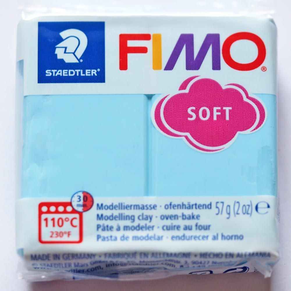 Полимерная глина Fimo Soft 8020-305 вода (aqua) 57 г. #1