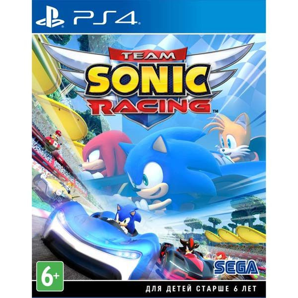 Игра Team Sonic Racing (PS4) (PlayStation 4, Русские субтитры) #1