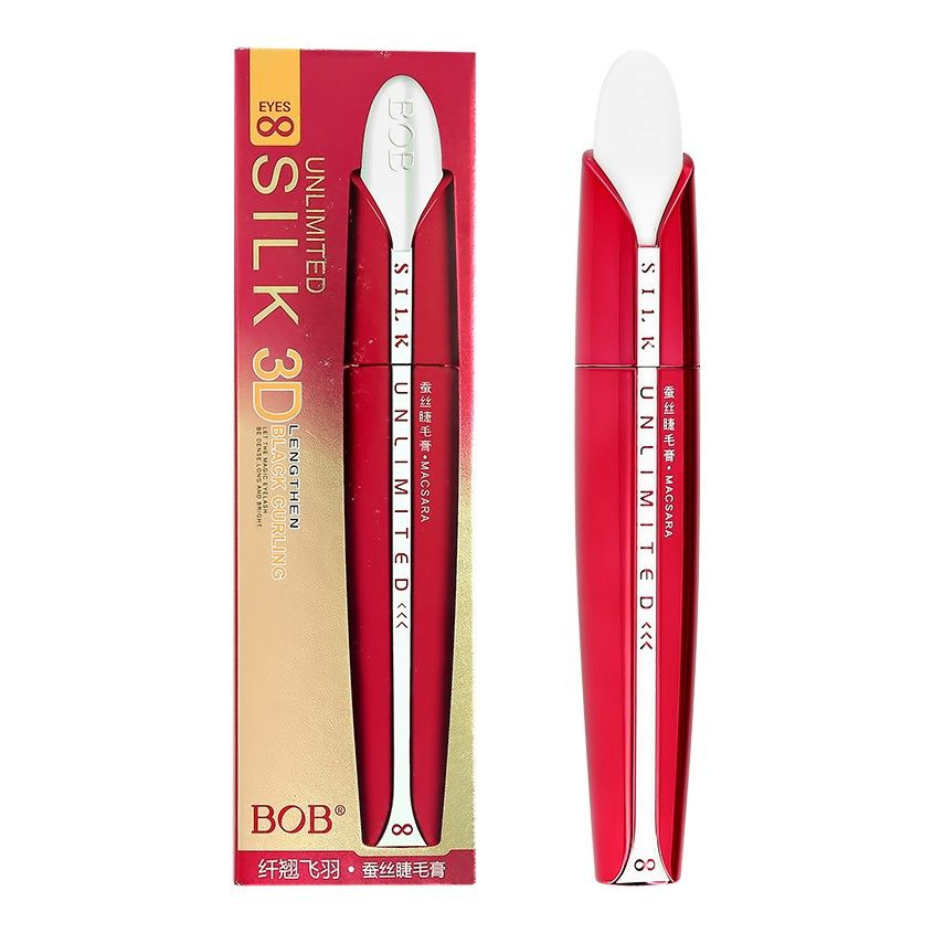 Тушь для ресниц BOB SILK MASCARA RED черная #1