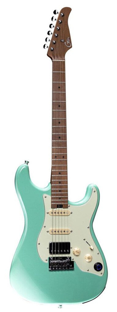 Mooer GTRS S801 Green Электрогитара со встроенным процессором, HSS, клен, цвет Surf Green  #1