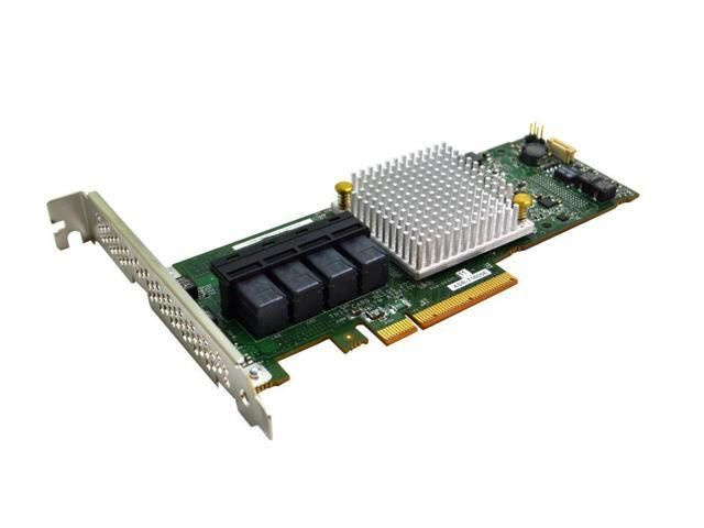 Контроллер Adaptec 71605E PCI-E x16 SAS SATA RAID 16x SFF-8643 (полностью аппаратный, подключение до #1