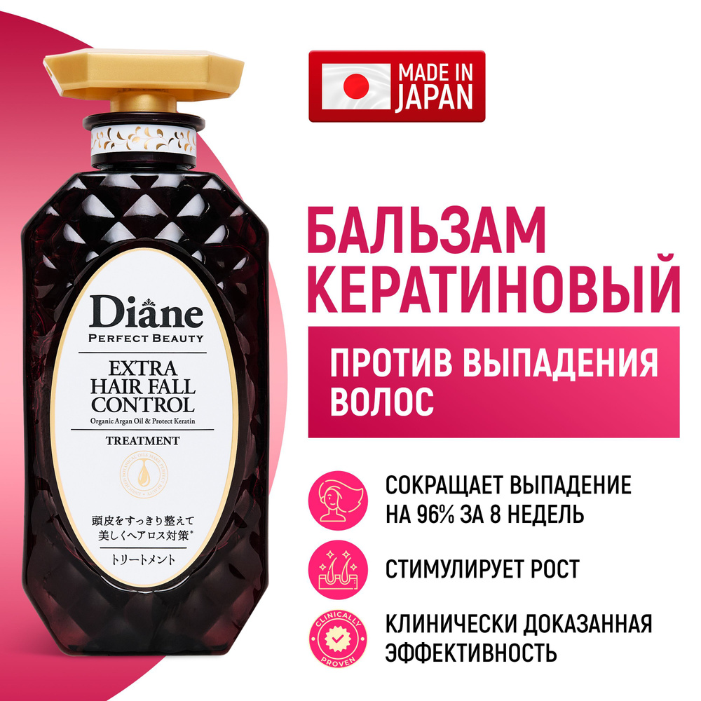 Moist Diane Бальзам кератиновый Perfect Beauty / Кондиционер против выпадения, для роста и густоты волос, #1