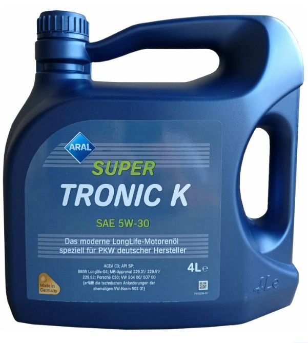 ARAL super tronic k 5W-30 Масло моторное, Синтетическое, 4 л #1