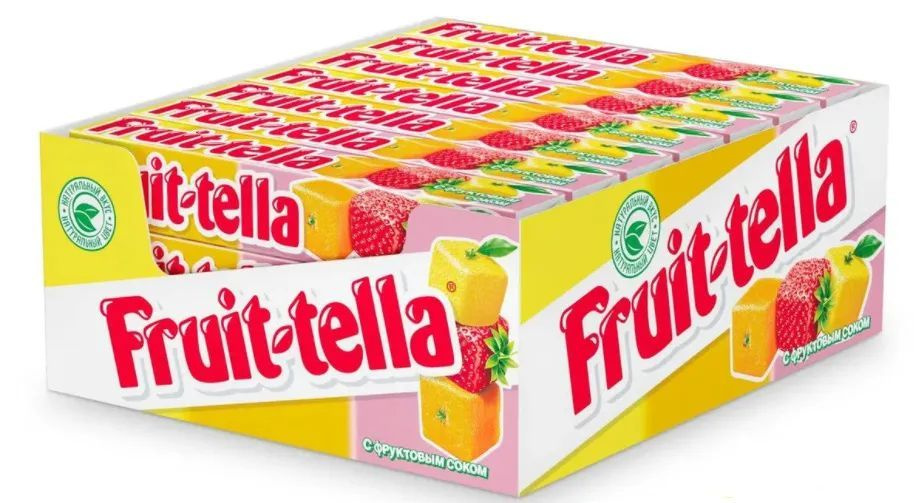 Жевательные конфеты Fruittella Ассорти 21 шт по 41 г #1