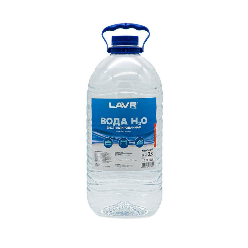 LAVR Вода дистиллированная, 3.8 л, 1 шт. #1
