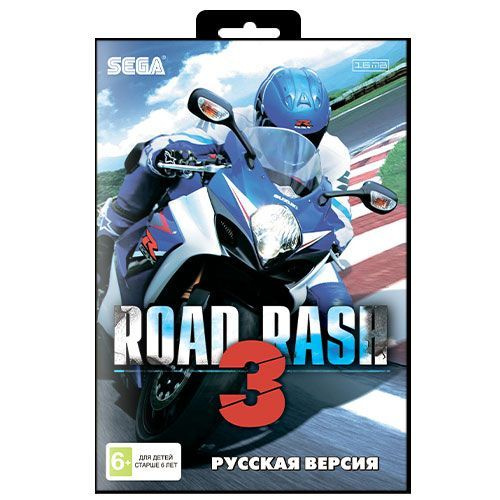 Игра Road Rash 3 (16 bit, Русские субтитры) #1