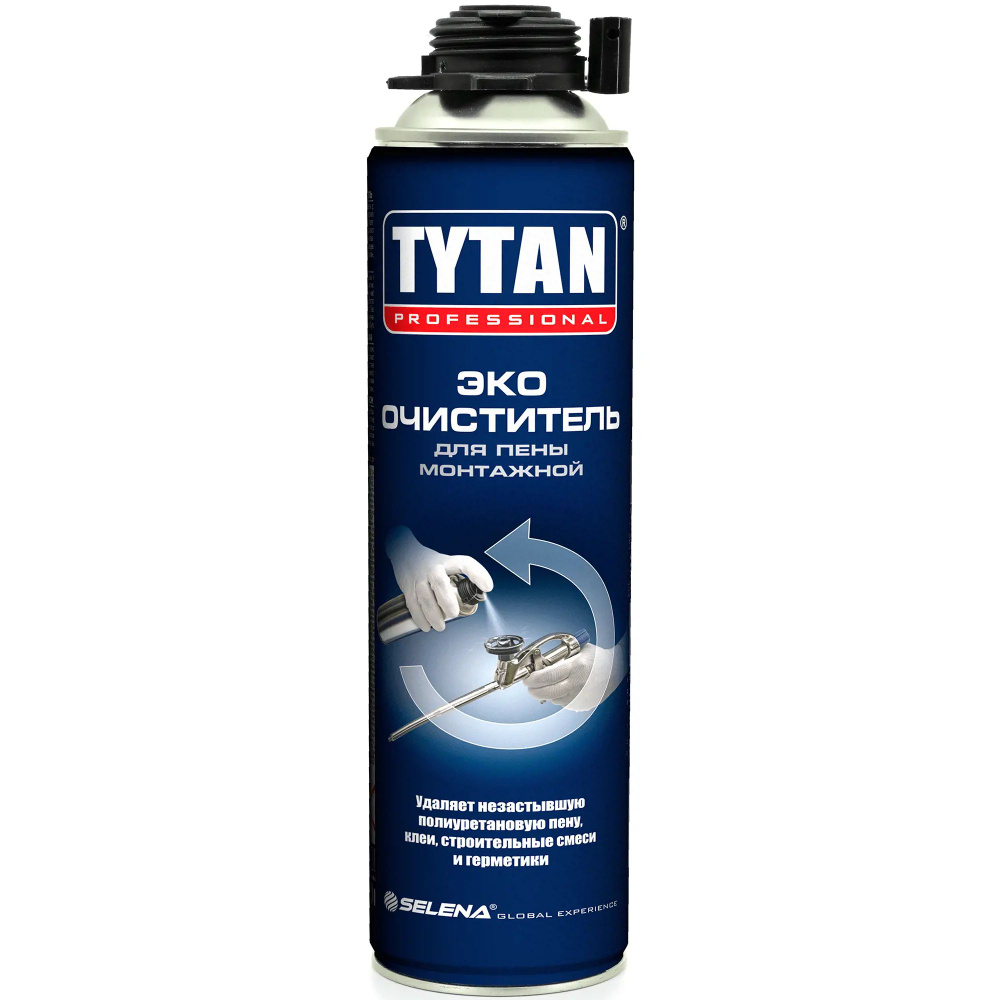 Tytan Professional Очиститель монтажной пены Всесезонная 500 мл #1