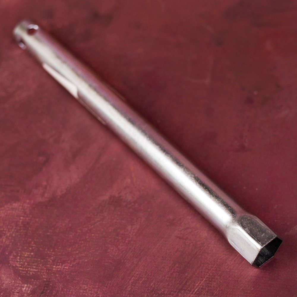 Свечной ключ трубчатый усиленный 21 мм AVS / Ключ для замены свечей зажигания 160 мм PTW-21160N, A85094S #1