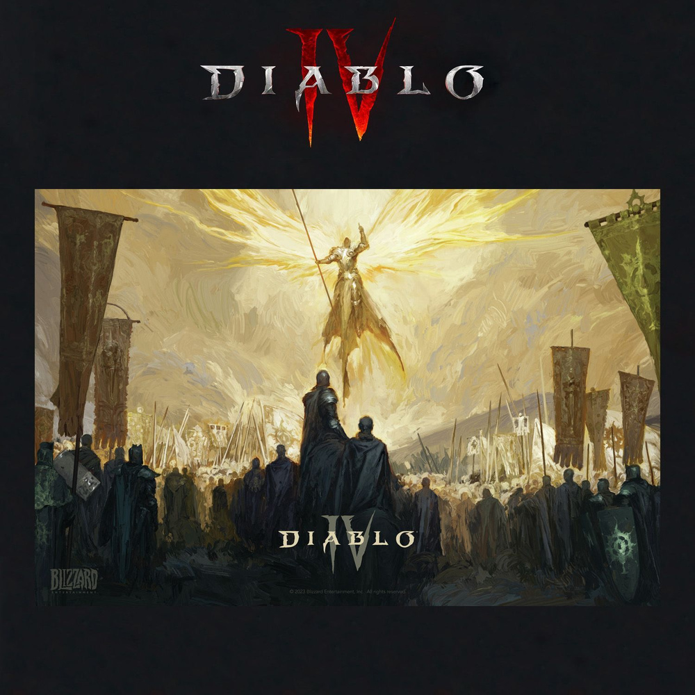 Плакат Diablo IV Lithograph #1