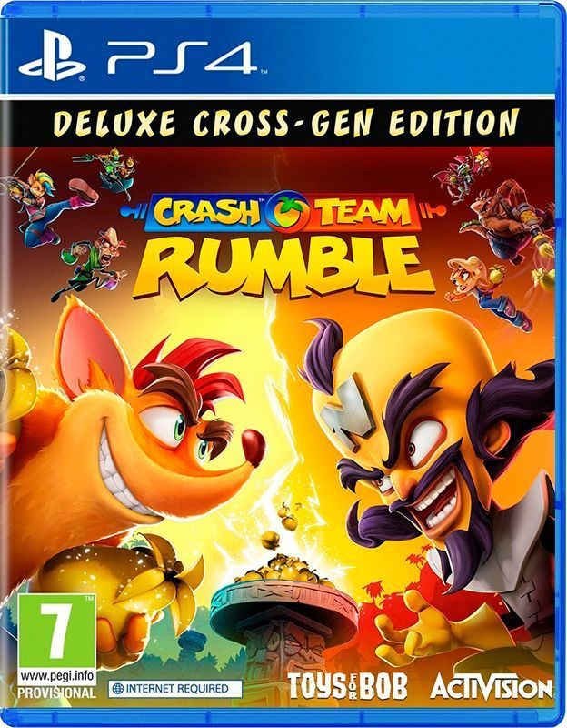 Игра Crash Team Rumble. Deluxe Edition (PlayStation 4, Английская версия) #1