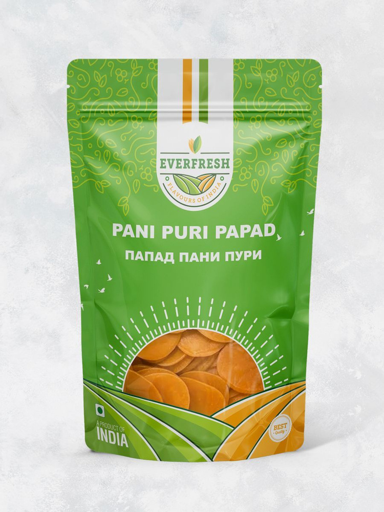 Папад Пани Пури (Pani Puri Papad) Everfresh, 200 г #1