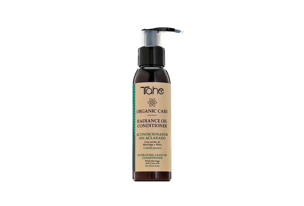 TAHE Увлажняющий несмываемый кондиционер для густых и сухих волос Organic Care Radiance Oil Conditioner #1