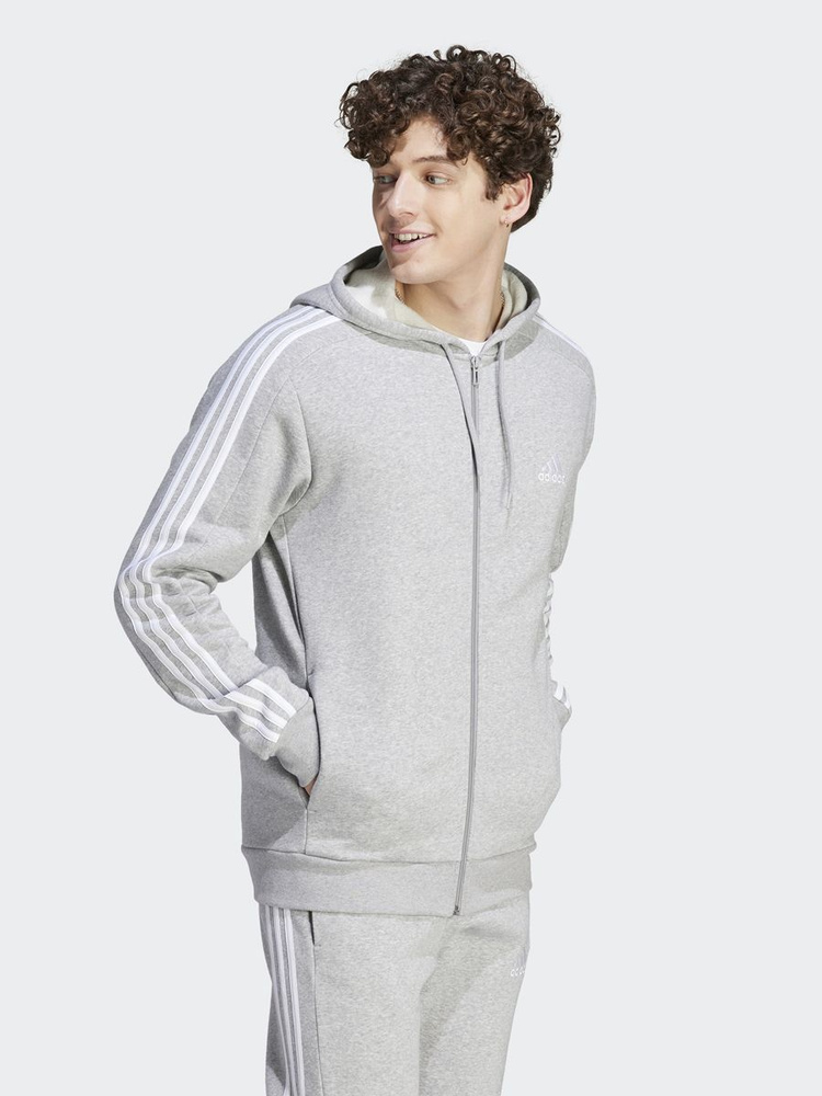 Худи adidas Sportswear M 3S Fl Fz Hd #1