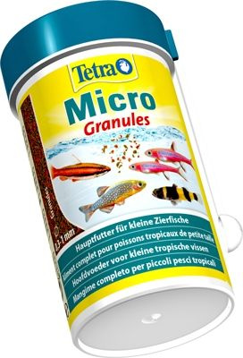 Тетра 756861 Tetra Micro Granules корм для мелких видов рыб 100мл #1