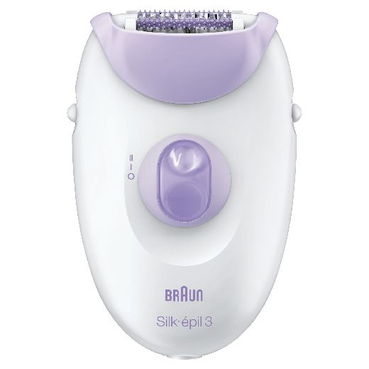 Braun Эпилятор Silk-pil 3 3-170, для сухой эпиляции, с подсветкой SmartLight, белый  #1