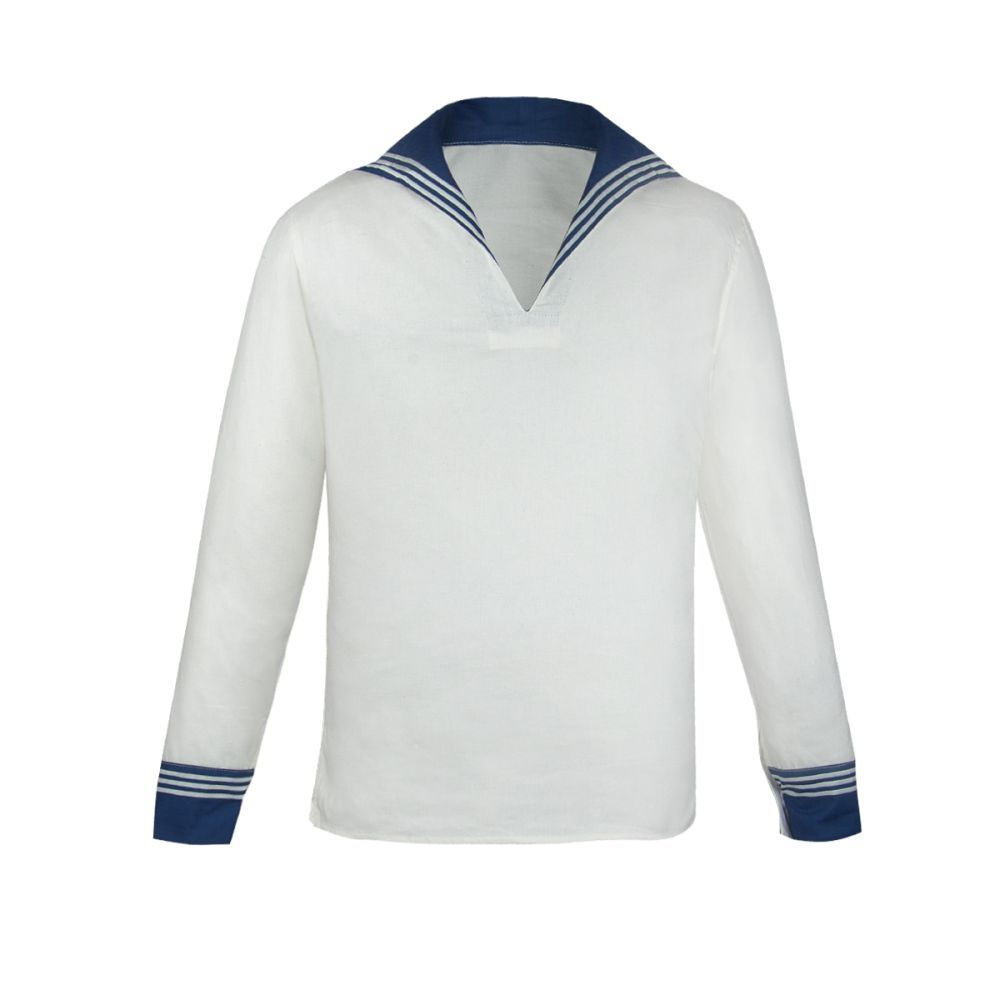 Рубаха форменная морскаая с гюйсом (голландка / фланка / форменка) Военно Морского Флота (ВМФ). уставная #1