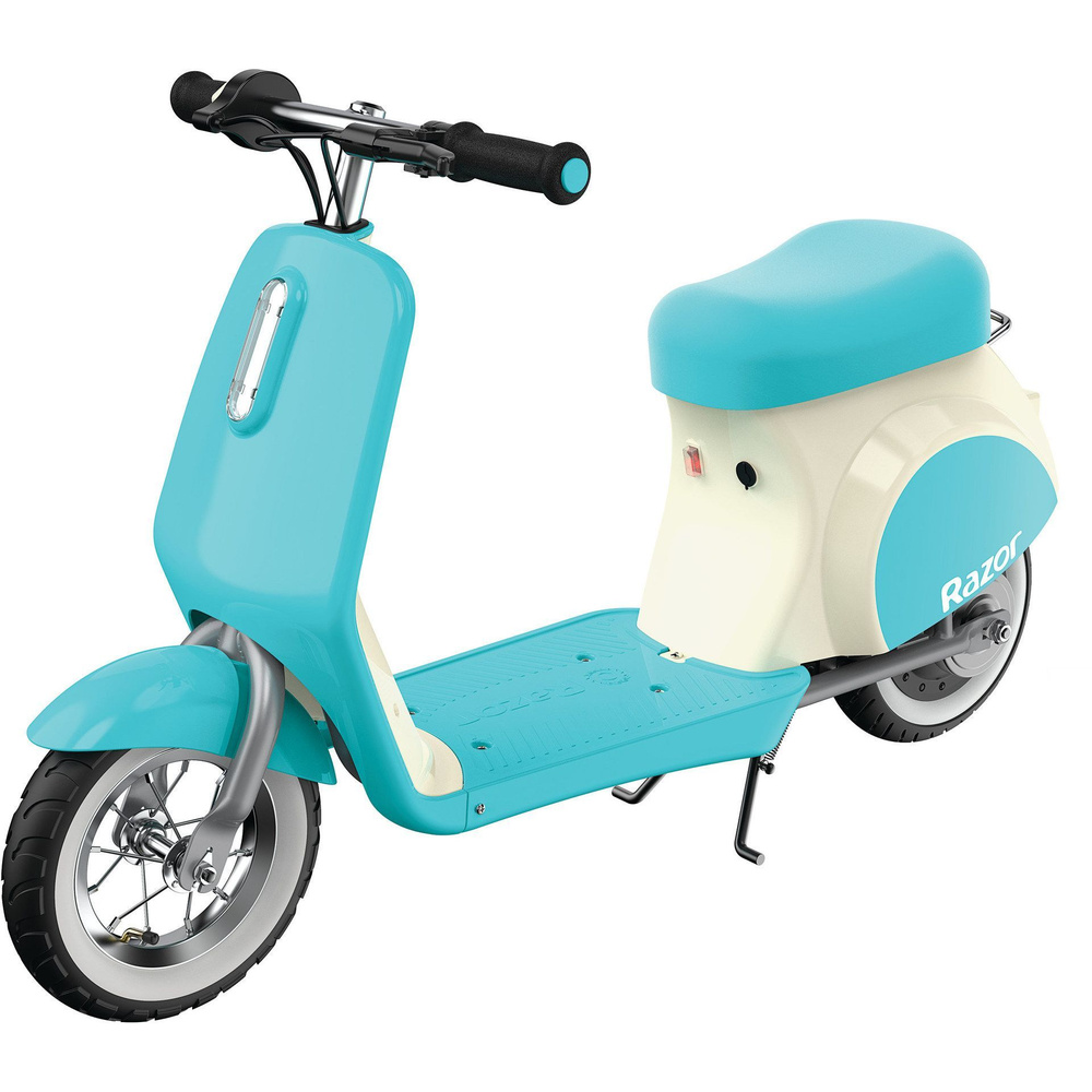 Электромотоцикл для детей и подростков Razor Pocket Mod Petite - бирюзовый  #1
