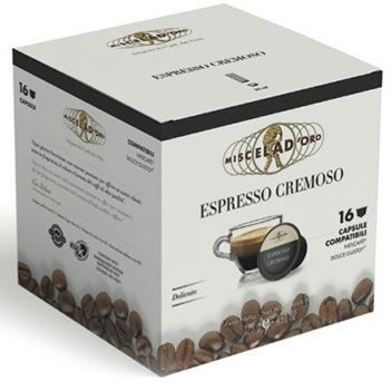 Кофе молотый в капсулах Miscela d'Oro Dolce Gusto Espresso Cremoso, 16шт #1