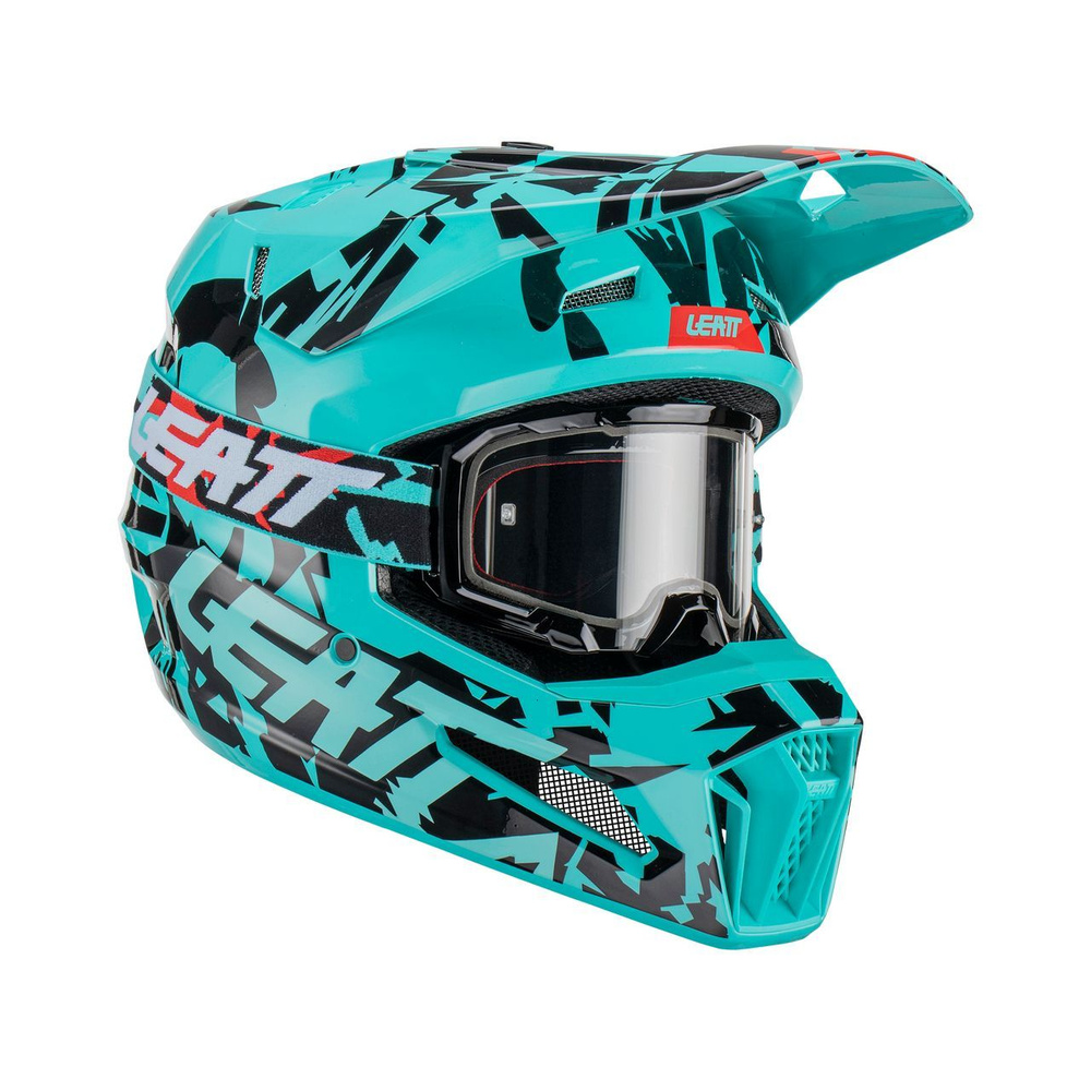 Мотошлем Leatt Moto 3.5 Helmet Kit, Fuel, XXL, 2023 #1