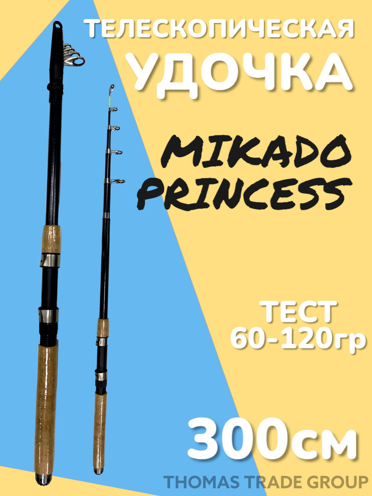 Удочка для рыбалки телескопическая Mikado princess #1