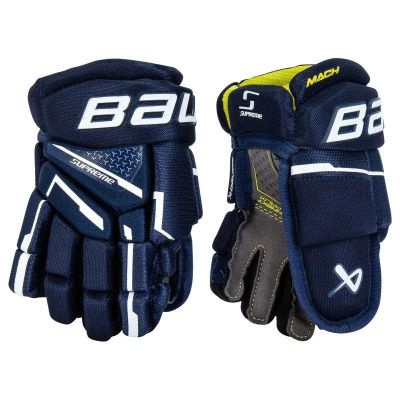 Перчатки BAUER SUPREME MACH YTH (NAV 9") #1