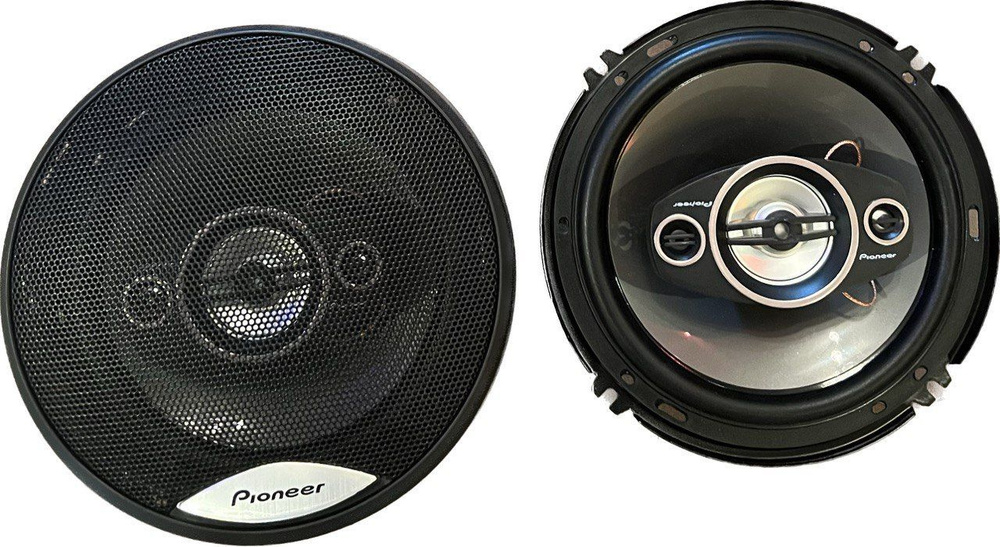 Автомобильные динамики "Pioneer TS-A1694" / Комплект из 2 штук / Коаксиальная акустика 4-х полосная, #1