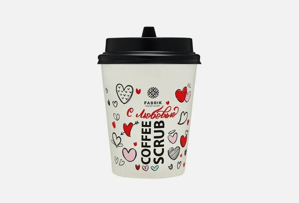 Мерцающий скраб в стаканчике COFFEE SCRUB "Кофе с кокосом", 200 г  #1