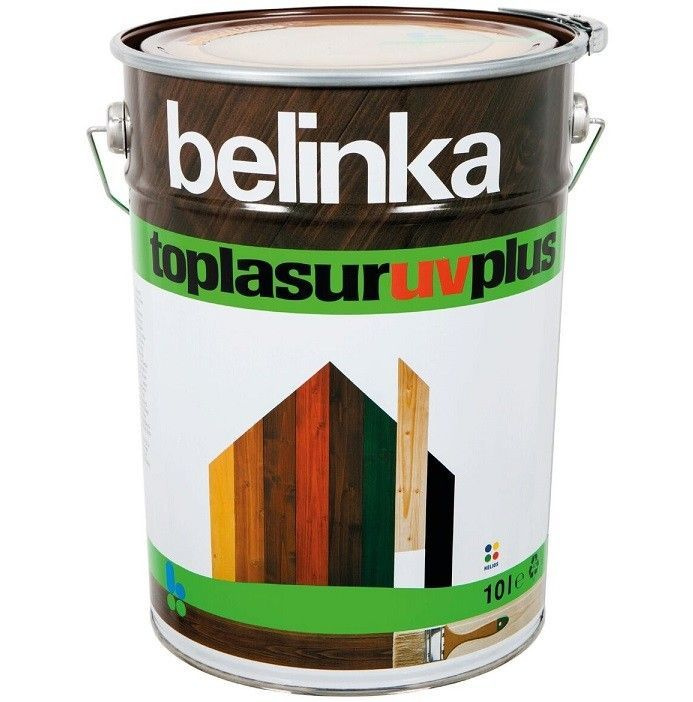 Belinka Toplasur UV Plus/Белинка Топлазурь УВ Плюс, 10л,защитная лазурь  #1