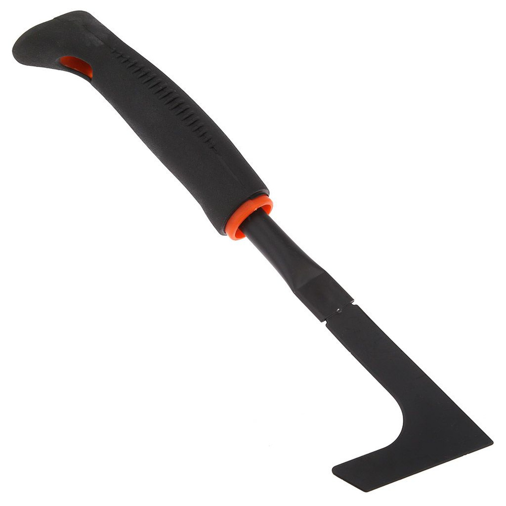 Грач Нож садовый 30,5х7,5х4см сталь А3 окрашенная - черный матовый эргономичная пластмассовая ручка с #1