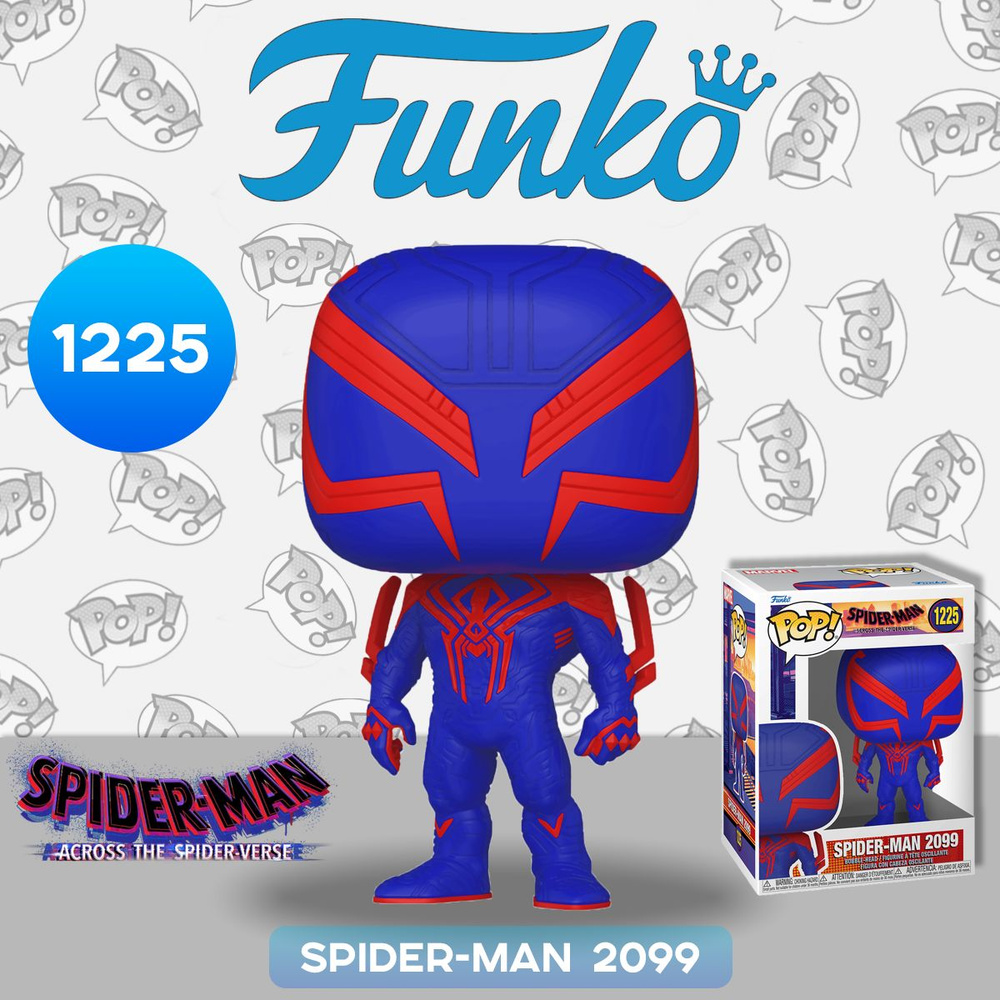 Фигурка Funko POP! Bobble Marvel Spider-Man ATSV Spider-Man 2099 (1225) 65724 / Фигурка Фанко ПОП! по #1