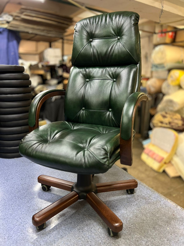 МАГАЗИН КРЕСЕЛ Офисное кресло, зеленый #1