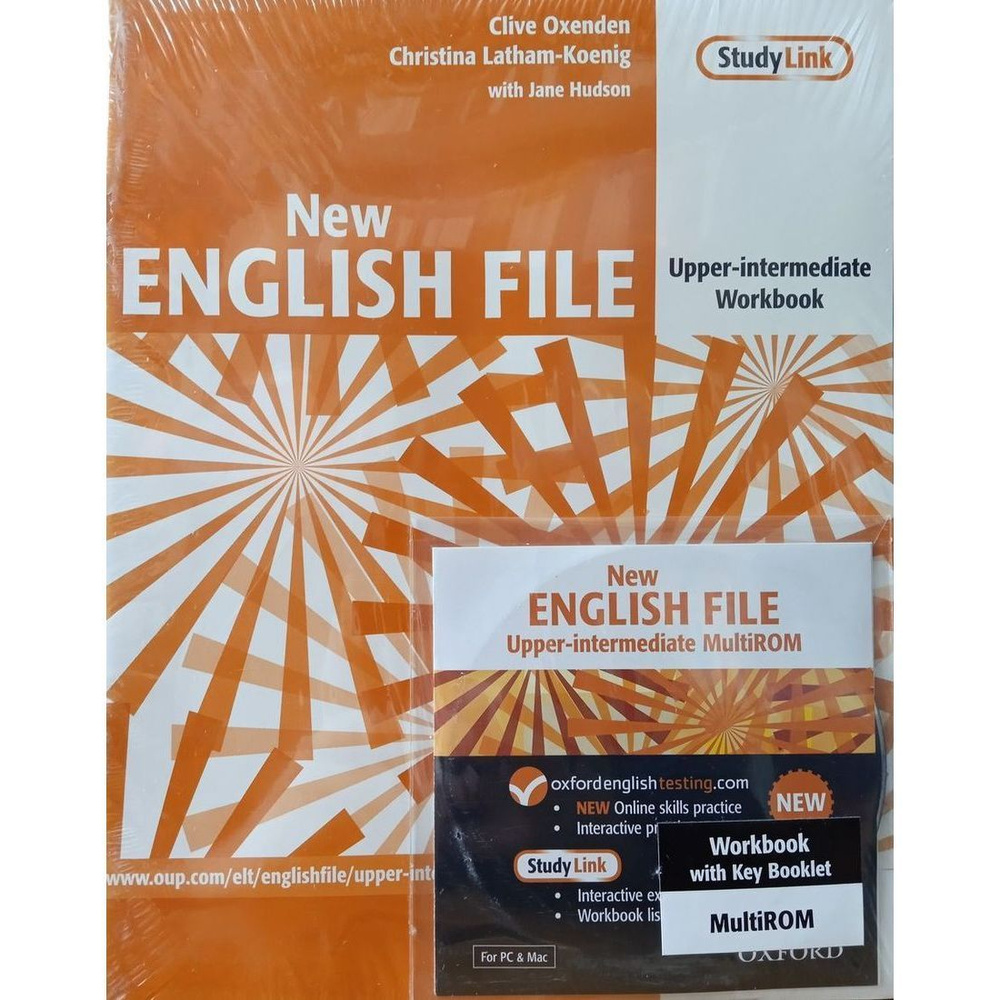 New English File Upper-Intermediate Workbook with key and MultiROM Pack | Латам-Кениг Кристина, Оксенден #1