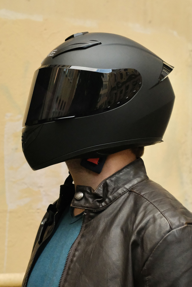 Мотошлем интеграл Qike Black Diamond мотоциклетный шлем #1