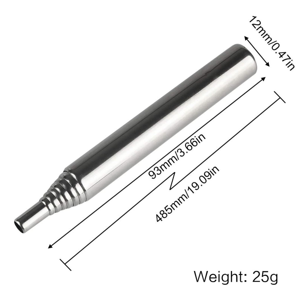 Телескопическая складная трубка для розжига - купить с доставкой по ...