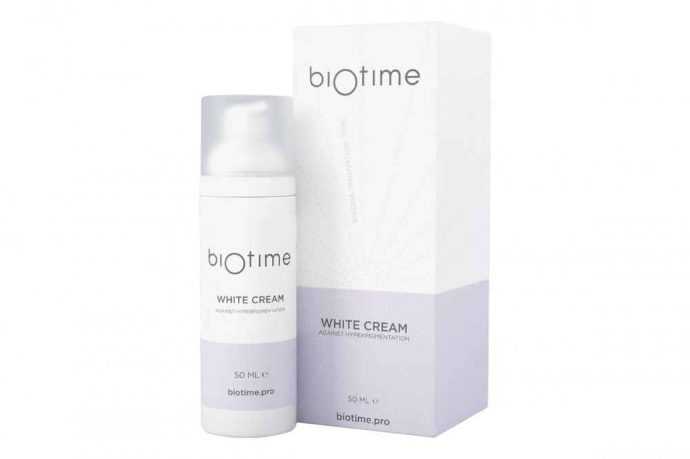 Крем для пигментированной кожи WHITE CREAM Biotime - купить с доставкой ...
