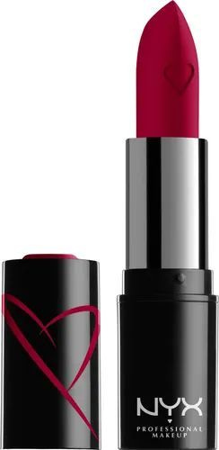 NYX Professional Makeup Помада для губ Shout Loud Satin Lipstick, матовая, тон №19 wife goals  #1