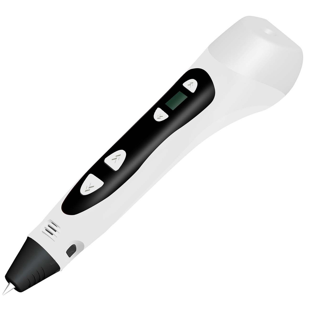 3D-ручка Cactus CS-3D-PEN-C-WT PLA ABS LCD, белый #1
