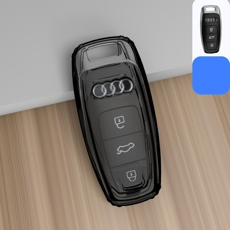 Чехол для автомобильного ключа Audi Q7, A6, A7, A8, Q8 #1