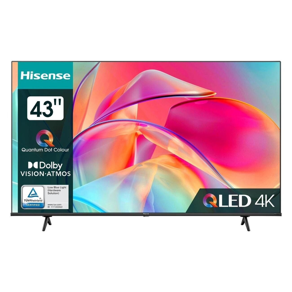 Hisense Телевизор 43E7KQ 43" 4K UHD, черный #1