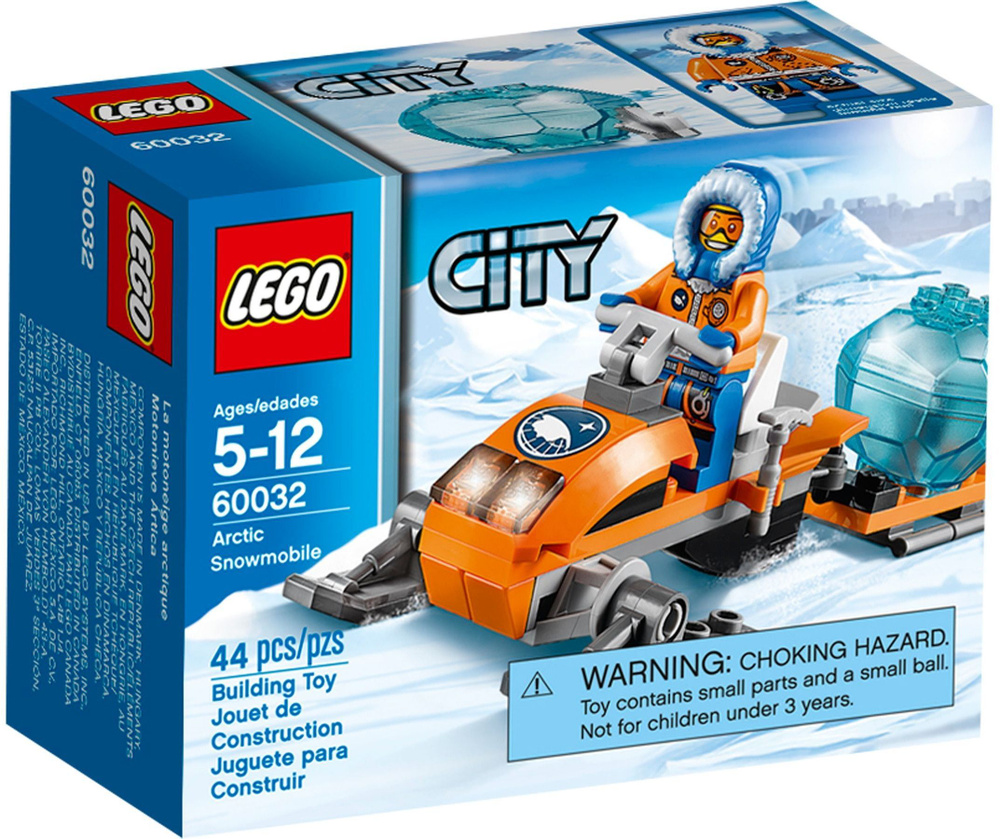 Конструктор LEGO City 60032 Арктический снегоход #1