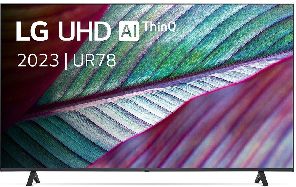 LG Телевизор 55UR78006LK.ARUB 55" 4K UHD, черный #1